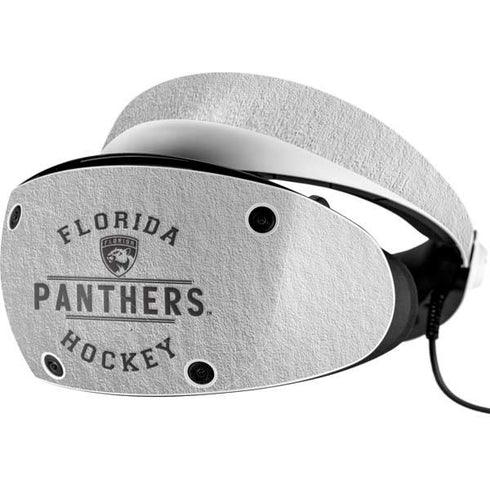 NHL Florida Panthers Black Text PlayStation VR2 Skin