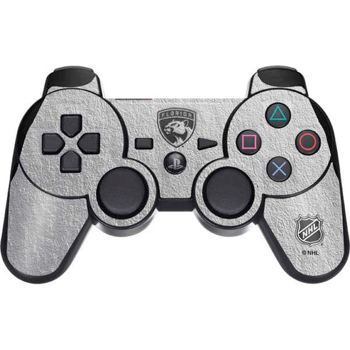 NHL Florida Panthers Black Text PS3 Dual Shock wireless controller Skin