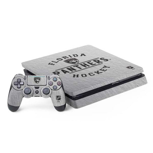 NHL Florida Panthers Black Text PlayStation PS4 Skins