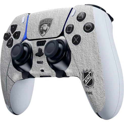 NHL Florida Panthers Black Text PS5 DualSense Edge Pro Controller Skin