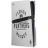 NHL Florida Panthers Black Text PS5 Pro Disk Console Skin