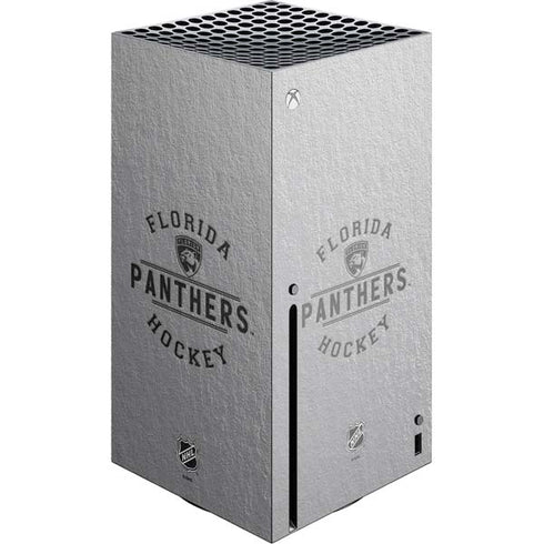 NHL Florida Panthers Black Text Xbox Series X Skins