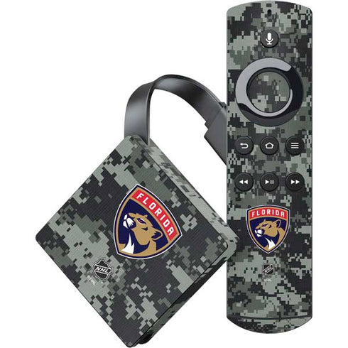 NHL Florida Panthers Camo Amazon Fire TV Skin