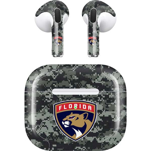 NHL Florida Panthers Camo Apple AirPods (3rd Gen 2021) Skin