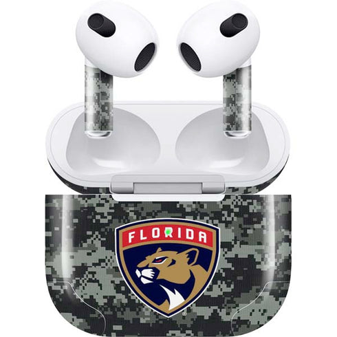 NHL Florida Panthers Camo Apple AirPods (3rd Gen 2021) Skin