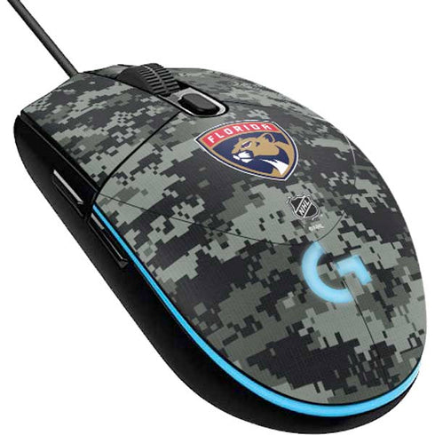 NHL Florida Panthers Camo G203 Prodigy RGB Wired Gaming Mouse Skin
