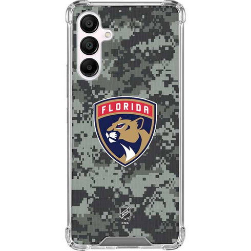 NHL Florida Panthers Camo Galaxy A16 5G Clear Case