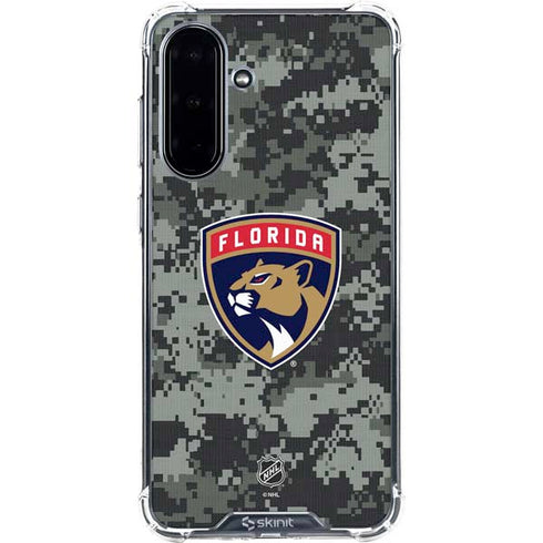 NHL Florida Panthers Camo Galaxy A36 5G Clear Case