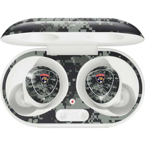 NHL Florida Panthers Camo Galaxy Buds Plus Skin