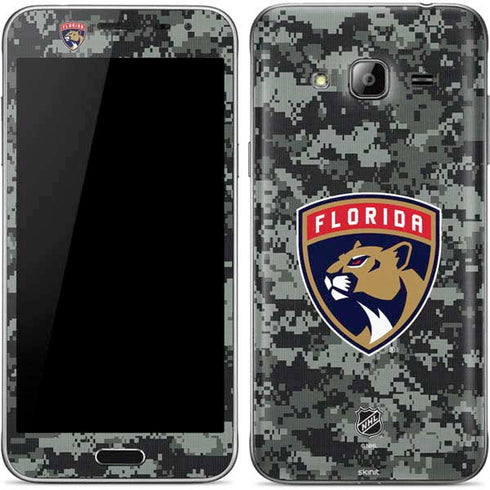 NHL Florida Panthers Camo Galaxy J3 Skin
