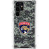 NHL Florida Panthers Camo Galaxy S23 Ultra Clear Case