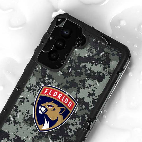 NHL Florida Panthers Camo Galaxy S24 Plus Waterproof Case