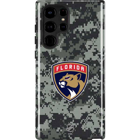 NHL Florida Panthers Camo Galaxy S25 Ultra Impact Case