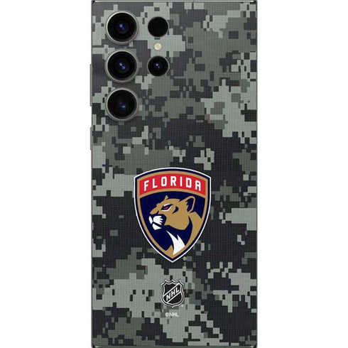 NHL Florida Panthers Camo Galaxy S25 Ultra Skin