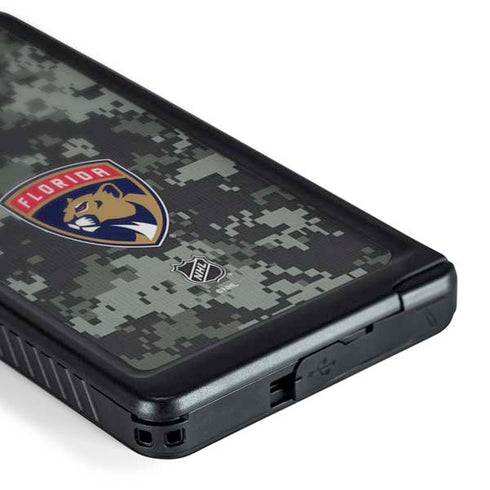 NHL Florida Panthers Camo Galaxy S24 Ultra Waterproof Case