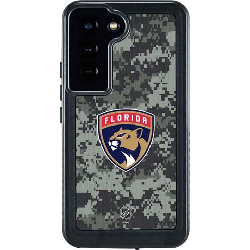 NHL Florida Panthers Camo Galaxy S24 Waterproof Case