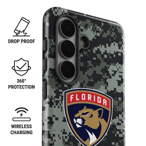 NHL Florida Panthers Camo Galaxy S26 Impact Case