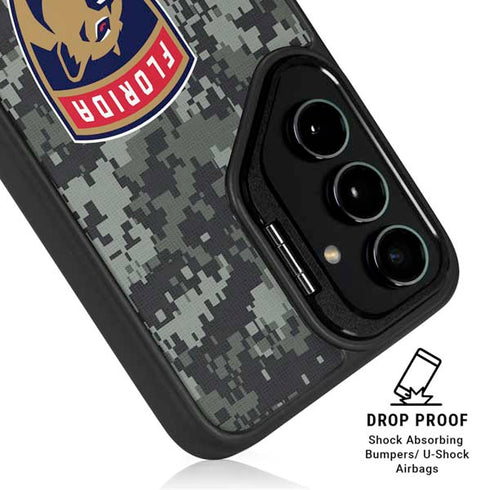NHL Florida Panthers Camo Galaxy S26 Kickstand Case