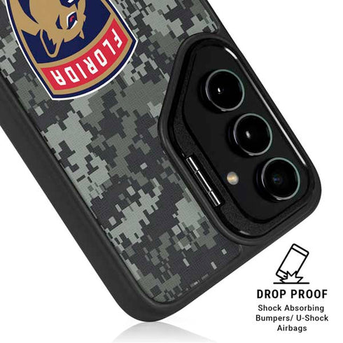 NHL Florida Panthers Camo Galaxy S26 Plus Kickstand Case