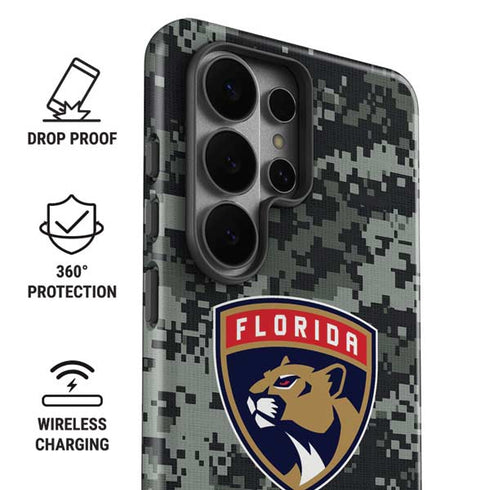 NHL Florida Panthers Camo Galaxy S26 Ultra Impact Case