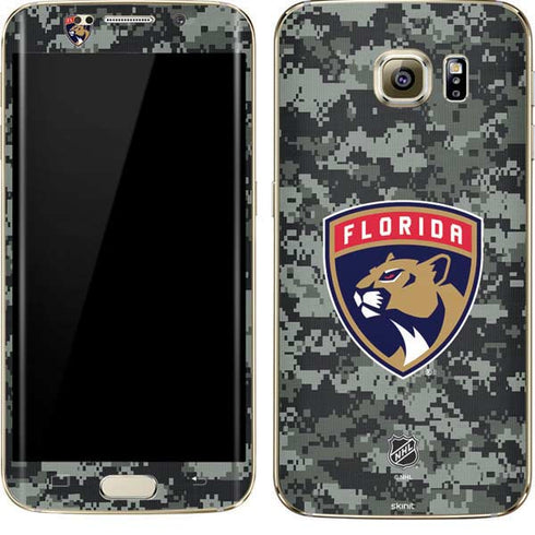 NHL Florida Panthers Camo Galaxy S7 Edge Skin
