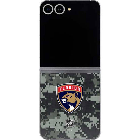 NHL Florida Panthers Camo Galaxy Z Flip6 Skin