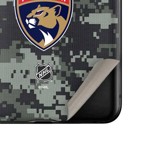 NHL Florida Panthers Camo Galaxy Z Flip Skin