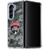 NHL Florida Panthers Camo Galaxy Z Fold5 5G Clear Case