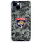 NHL Florida Panthers Camo iPhone 15 Clear Case