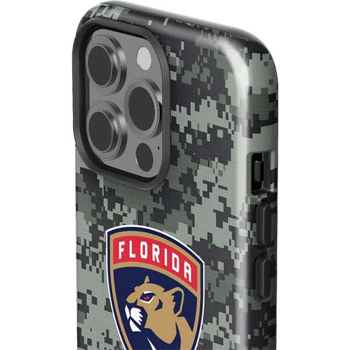NHL Florida Panthers Camo iPhone 15 Pro Impact Case