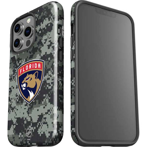 NHL Florida Panthers Camo iPhone 15 Pro Impact Case