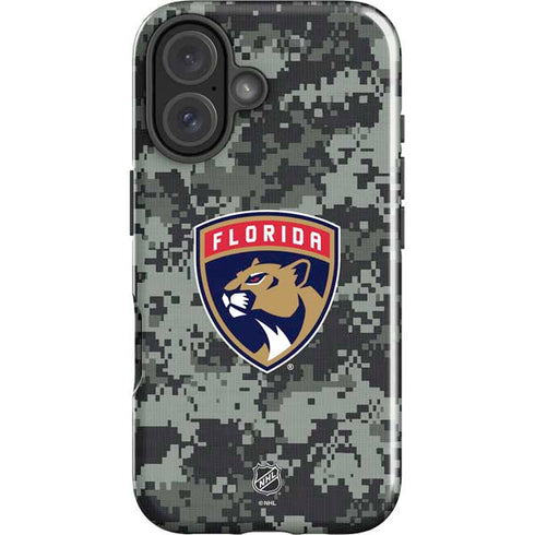 NHL Florida Panthers Camo iPhone 16 Plus Impact Case