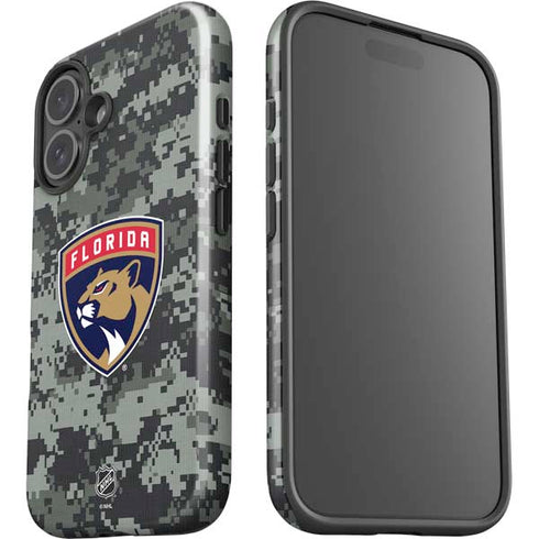 NHL Florida Panthers Camo iPhone 16 Plus Impact Case