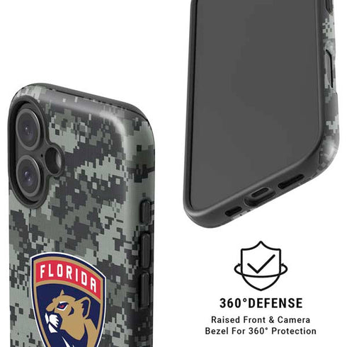 NHL Florida Panthers Camo iPhone 16 Plus Magsafe Impact Case