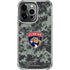 NHL Florida Panthers Camo iPhone 16 Pro Clear Case