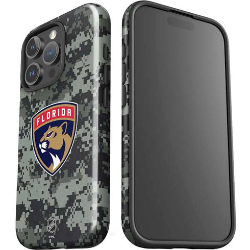 NHL Florida Panthers Camo iPhone 16 Pro Impact Case