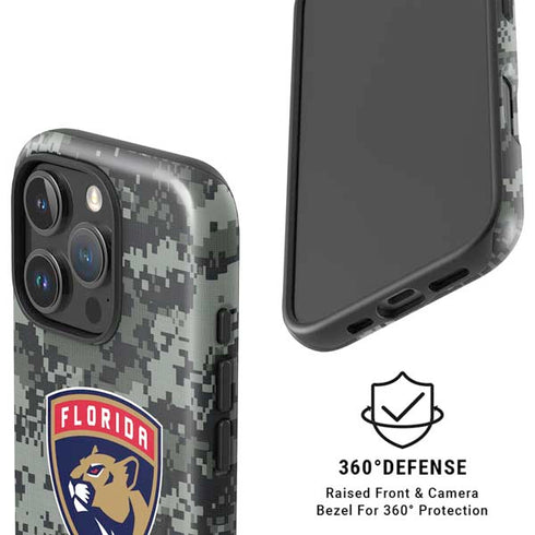 NHL Florida Panthers Camo iPhone 16 Pro Magsafe Impact Case