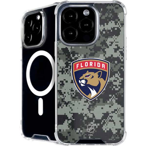 NHL Florida Panthers Camo iPhone 16 Pro Max MagSafe Case