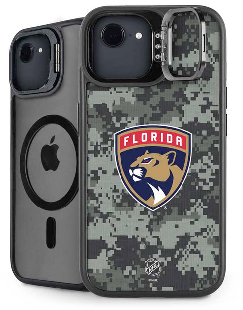 NHL Florida Panthers Camo iPhone 16e Kickstand Case