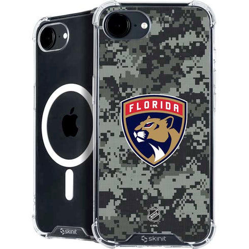 NHL Florida Panthers Camo iPhone 16e MagSafe Case