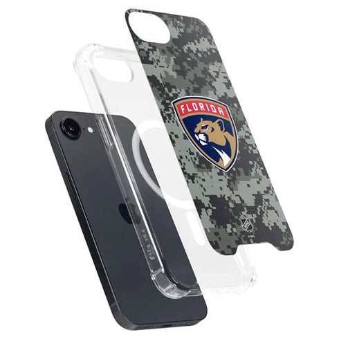 NHL Florida Panthers Camo iPhone 16e MagSafe Case