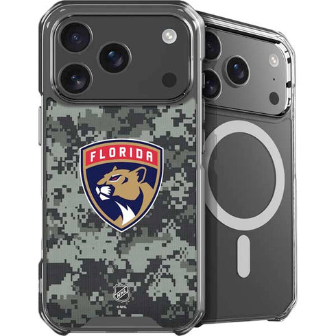 NHL Florida Panthers Camo iPhone 18 Pro MagSafe Case