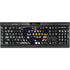 NHL Florida Panthers Camo K95 RGB PLATINUM Mechanical Gaming Keyboard Skin