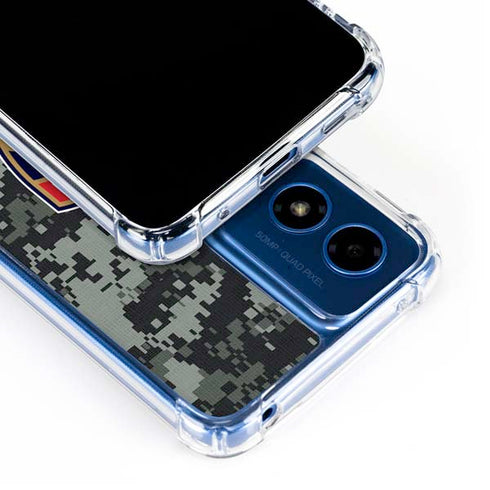 NHL Florida Panthers Camo Moto G 5G (2024) Clear Case
