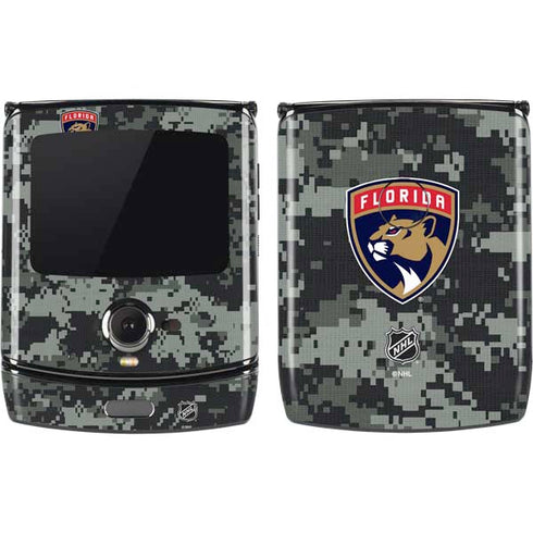 NHL Florida Panthers Camo Motorola RAZR Skin