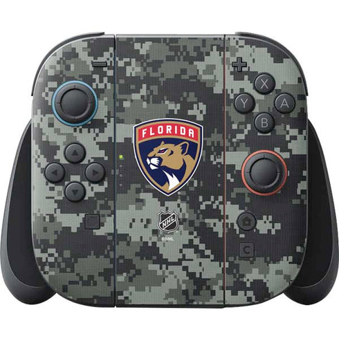 NHL Florida Panthers Camo Nintendo Skins