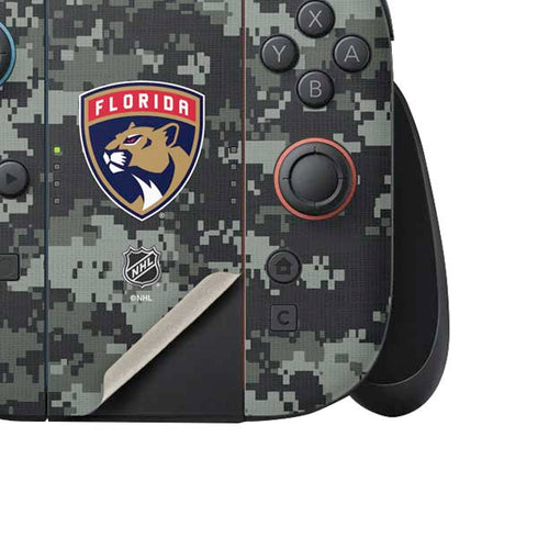 NHL Florida Panthers Camo Nintendo Switch 2 (2025) Joy-Con Controller Skin