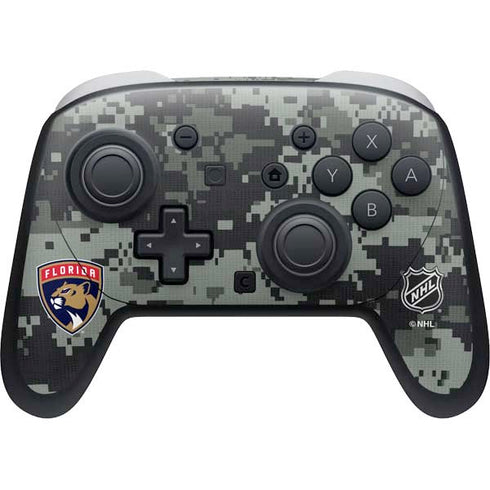 NHL Florida Panthers Camo Nintendo Skins
