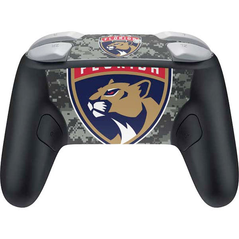 NHL Florida Panthers Camo Nintendo Switch 2 (2025) Pro Controller Skin