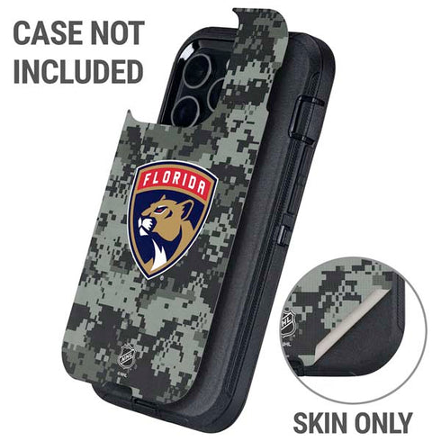 NHL Florida Panthers Camo Otterbox Defender iPhone Skin